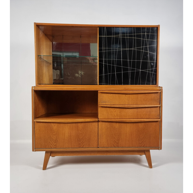 Mid century highboard by Hubert Nepožitek & Bohumil Landsman for Jitona, 1960s