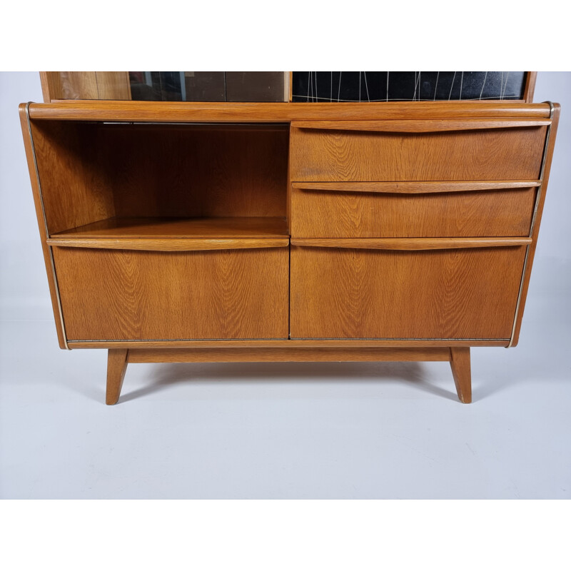 Mid century highboard by Hubert Nepožitek & Bohumil Landsman for Jitona, 1960s