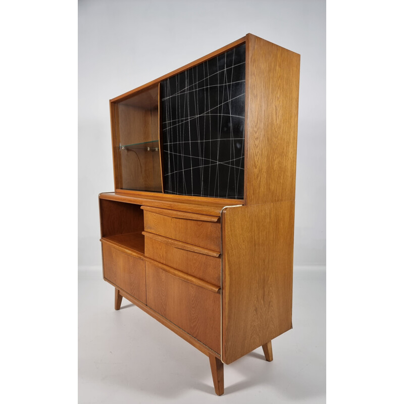 Mid century highboard by Hubert Nepožitek & Bohumil Landsman for Jitona, 1960s