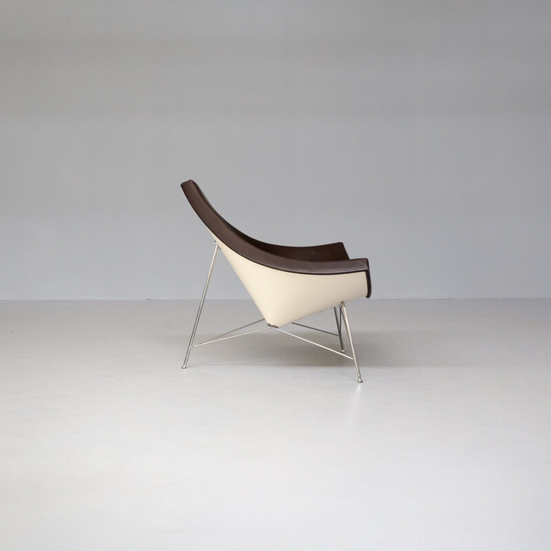 Fauteuil vintage "coconut" par George Nelson pour Vitra