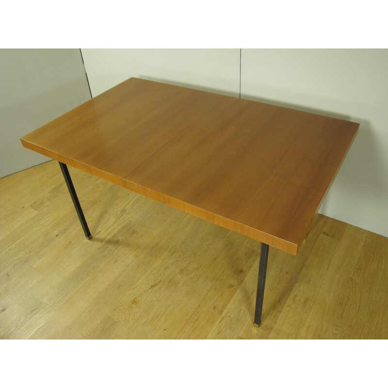 Bobois teak dining table, Paul GEOFFROY - 1950s