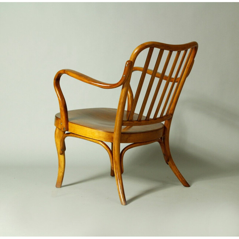 Vintage Thonet armchair no. A 752 by Josef Frank, 1930s