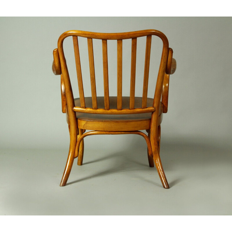 Vintage Thonet armchair no. A 752 by Josef Frank, 1930s