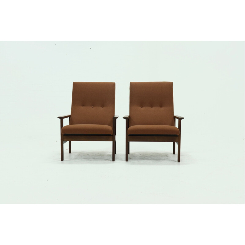 Vintage fauteuils FU06 van Yngve Ekström voor Pastoe, 1960