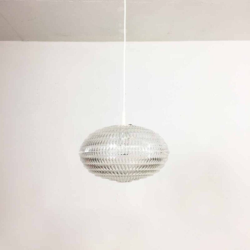 Erco "Diamond" hanging lamp, Aloys GANGKOFNER - 1970s