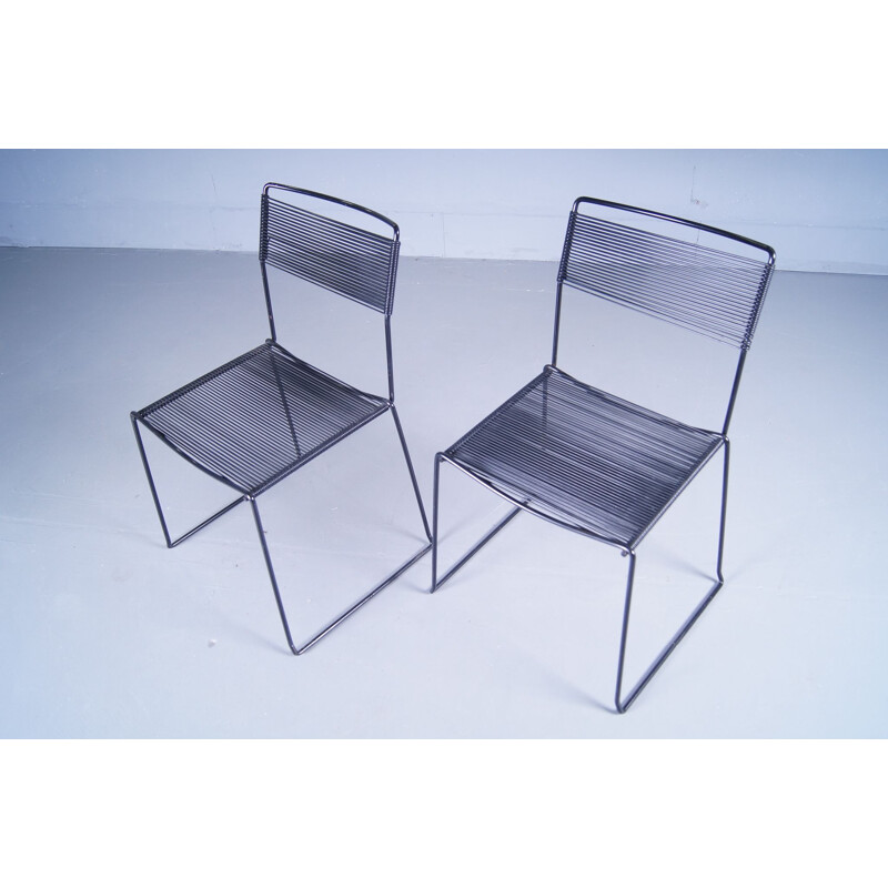 Pair of vintage chairs by Giandomenico Belotti for Alias, Italy 1970s