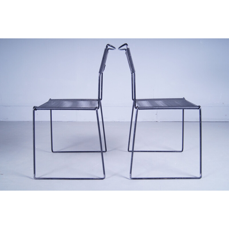 Pair of vintage chairs by Giandomenico Belotti for Alias, Italy 1970s