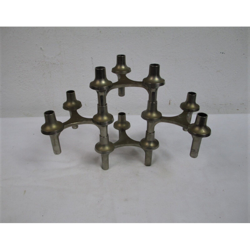 Candelabro vintage modular modernista