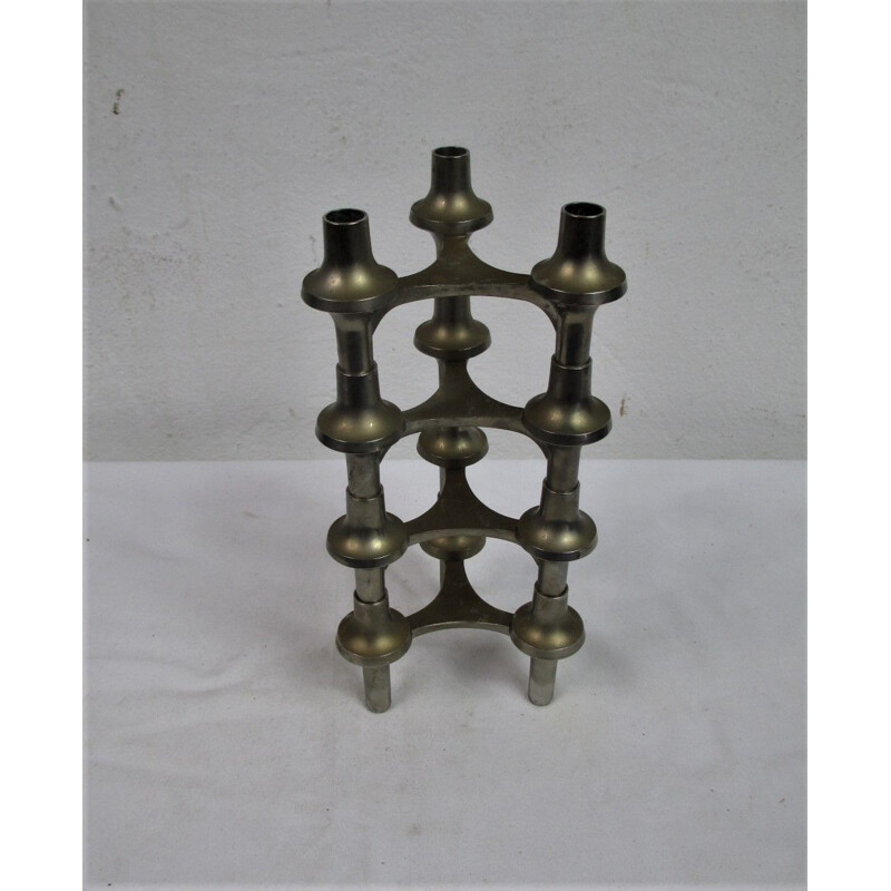 Candelabro vintage modular modernista