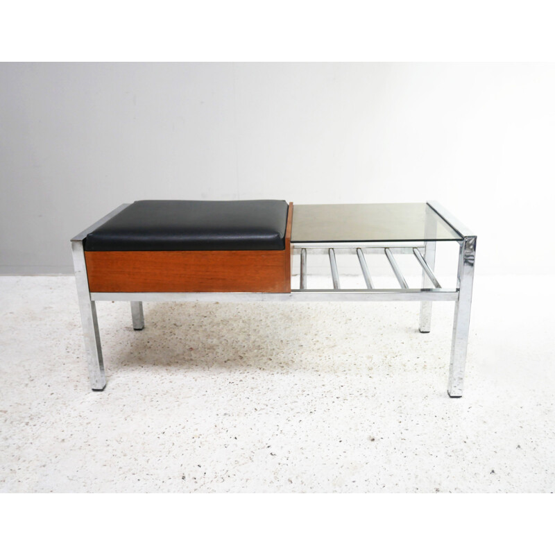 Mid century Merrow Associates telephone Bench for Chippy Heath, 1970s