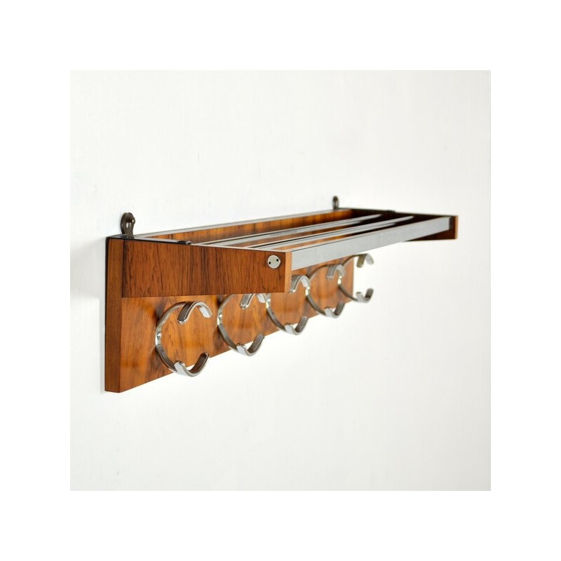 Danish coat rack in rosewood - 1960s