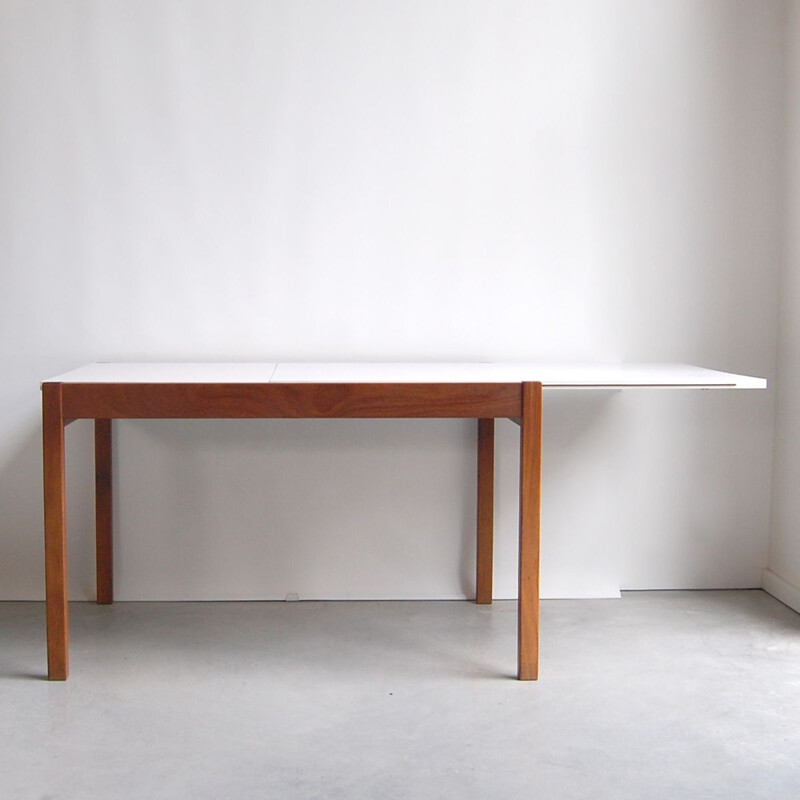 Table vintage en teck massif modèle TA50 par Cees Braakman pour Pastoe, 1960