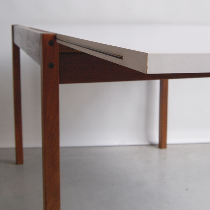 Table vintage en teck massif modèle TA50 par Cees Braakman pour Pastoe, 1960