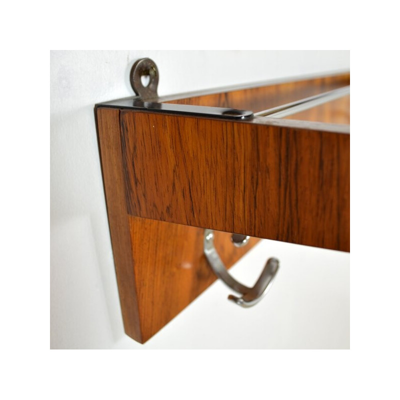 Danish coat rack in rosewood - 1960s