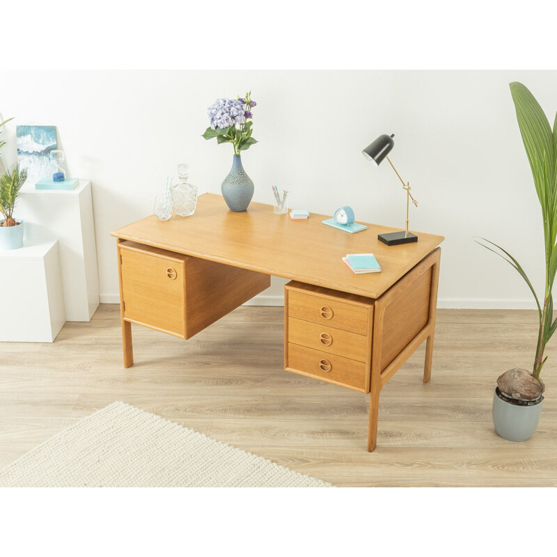 Mid century oakwood desk by Arne Vodder for G.V. Møbler, 1960s