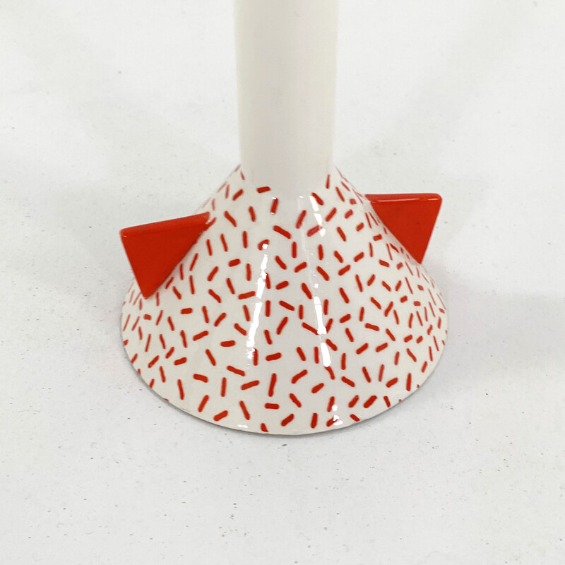 Mid century "Tuja" vase by Matteo Thun for Memphis Milano, 1980s