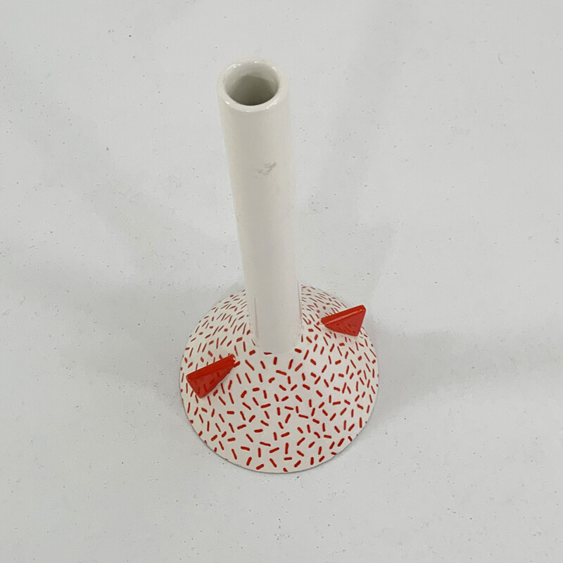 Mid century "Tuja" vase by Matteo Thun for Memphis Milano, 1980s