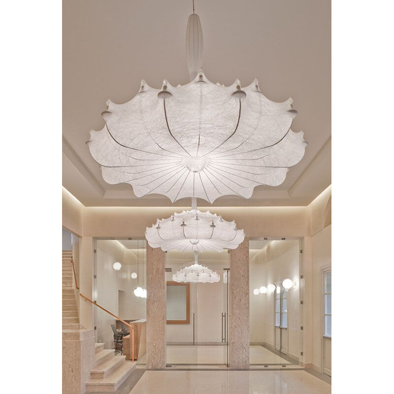 Lustre vintage FLOS Zeppelin S1 en cristal facetté par Marcel Wanders