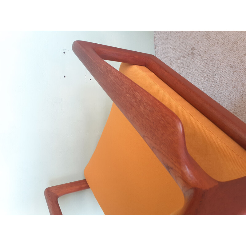 Vintage Swedish office chair by Karl erik Ekselius for JOC Vetlanda, 1960