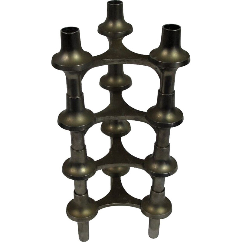 Candelabro vintage modular modernista