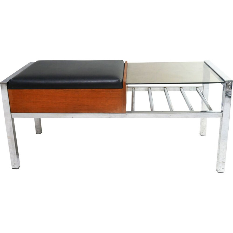 Mid century Merrow Associates telephone Bench for Chippy Heath, 1970s