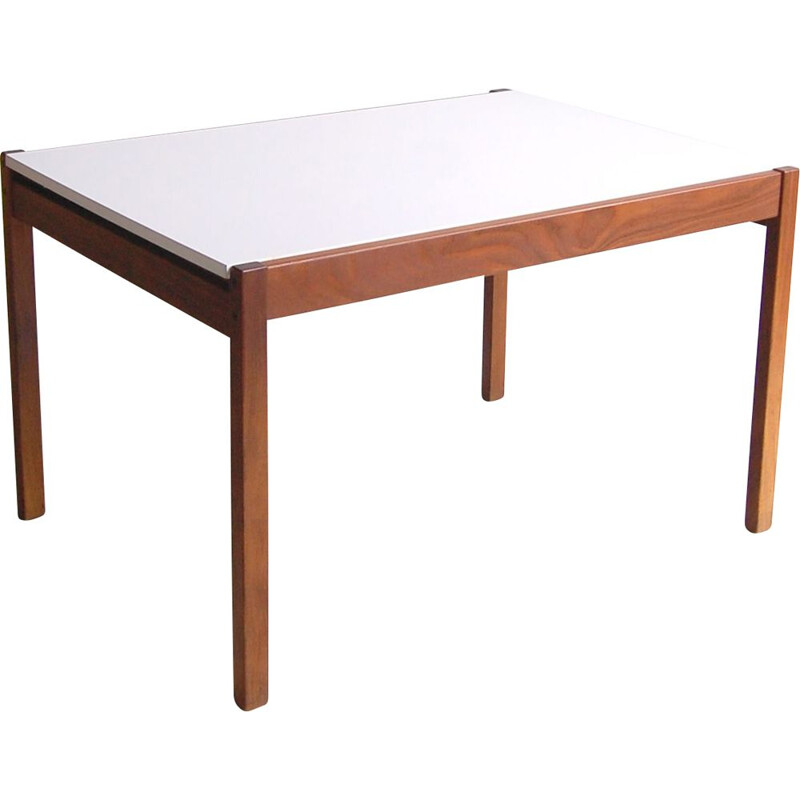 Table vintage en teck massif modèle TA50 par Cees Braakman pour Pastoe, 1960