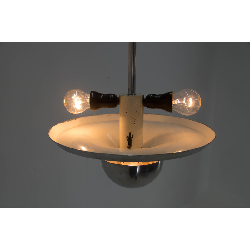 Bauhaus vintage chandelier by Franta Anyz, 1930s