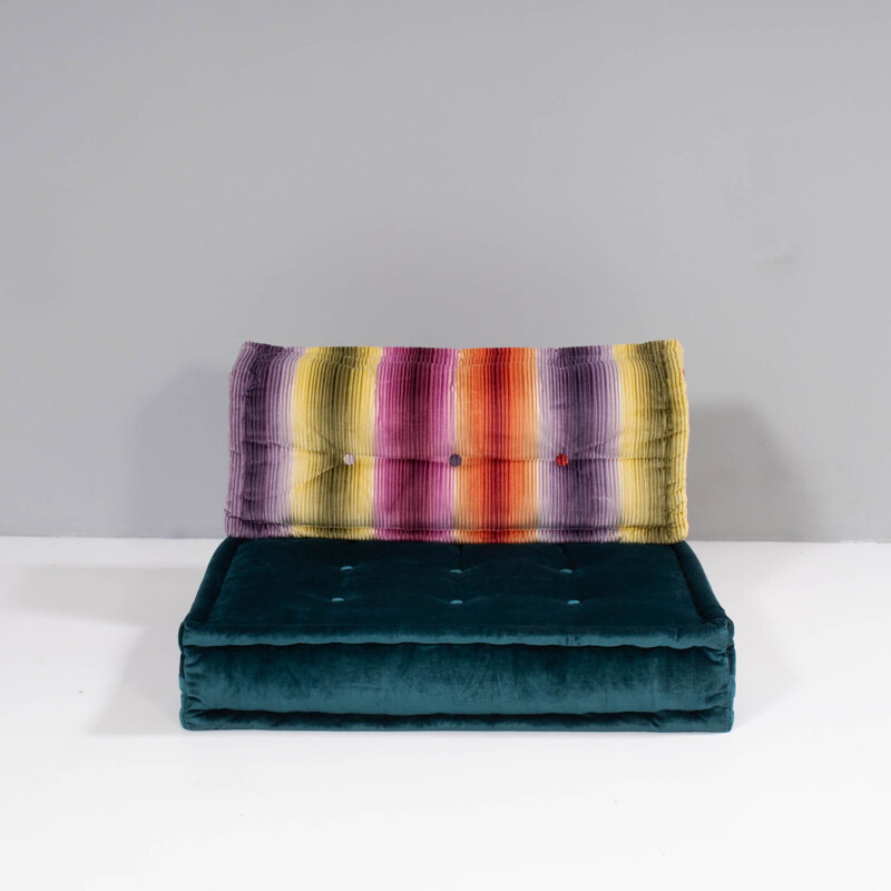 Vintage Mah Jong Missoni sectional living room set by Hans Hopfer for Roche Bobois, 1970s