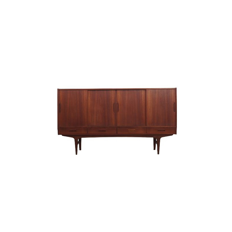 Vintage teak enfilade by Børge Seindal for Westergaard, 1960