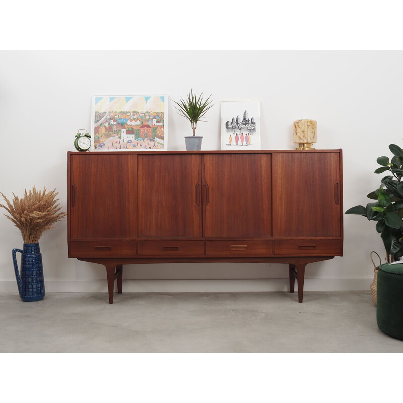 Vintage teak enfilade by Børge Seindal for Westergaard, 1960