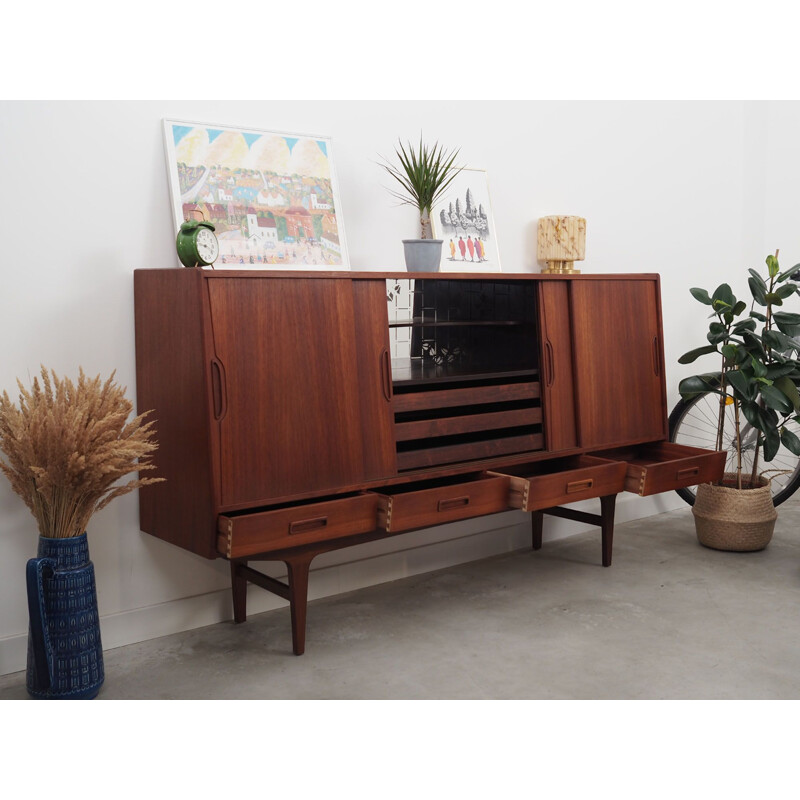 Vintage teak enfilade by Børge Seindal for Westergaard, 1960