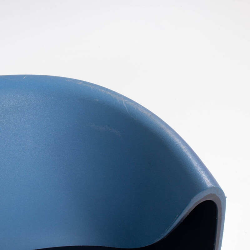 Paire de fauteuils vintage Nino Rota bleu et vert par Ron Arad pour Cappellini, 2002