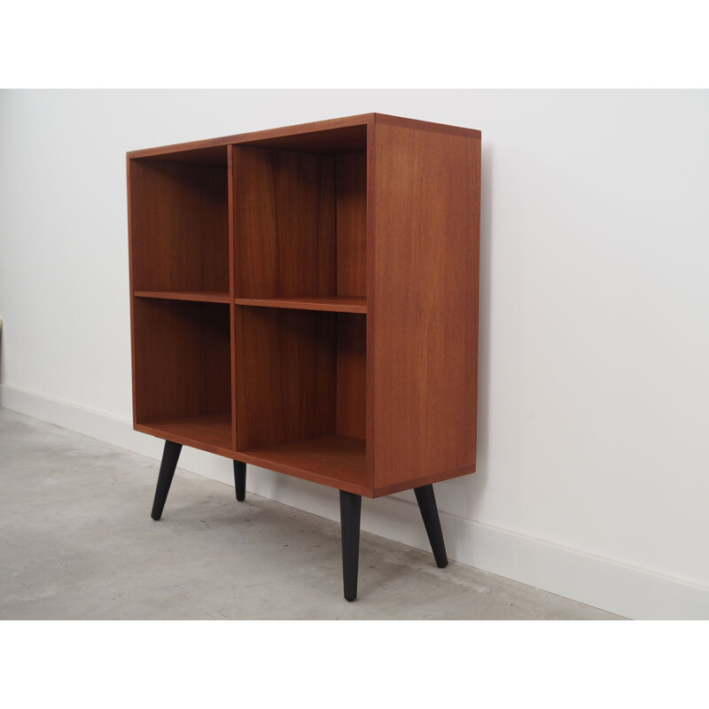 Teak vintage bookcase, Denmark 1970s