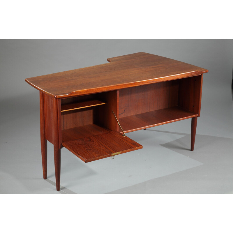 Danish desk in rosewood, Peter Løvig NIELSEN - 1950s