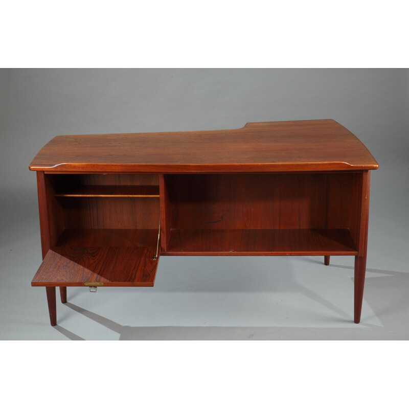 Danish desk in rosewood, Peter Løvig NIELSEN - 1950s