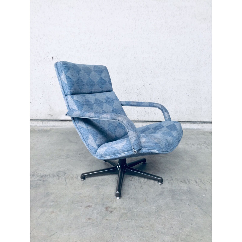 Paire de fauteuils pivotants vintage F141 de Geoffrey Harcourt pour Artifort