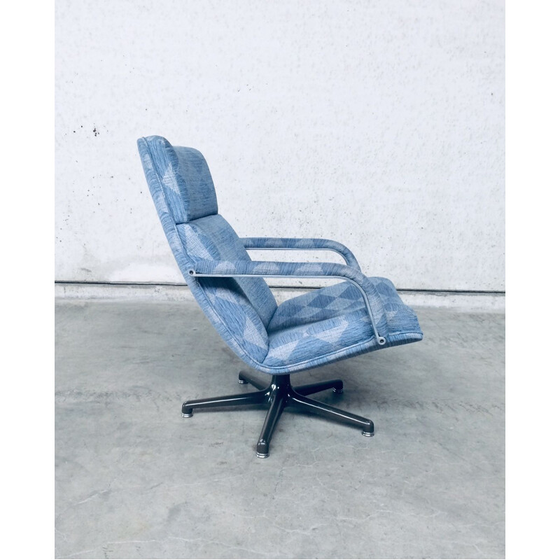 Paire de fauteuils pivotants vintage F141 de Geoffrey Harcourt pour Artifort