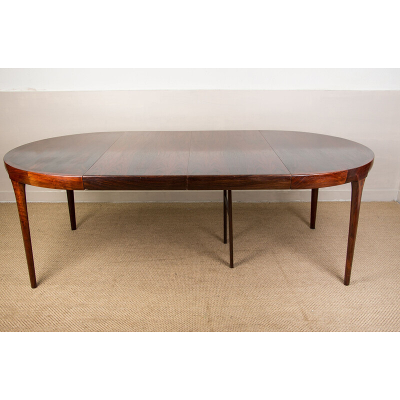 Table extensible vintage par Ib Kofod Larsen pour Faarup Mobelfabrik, Danemark 1960