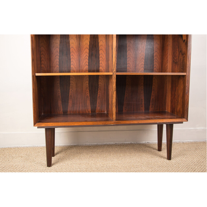 Mid century rosewood bookcase by Ejvind. A. Johansson for Ivan Gern Mobelfabrik, Denmark 1960