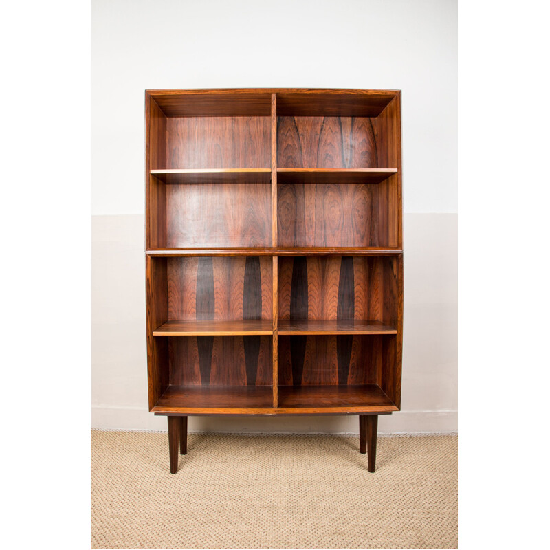 Mid century rosewood bookcase by Ejvind. A. Johansson for Ivan Gern Mobelfabrik, Denmark 1960