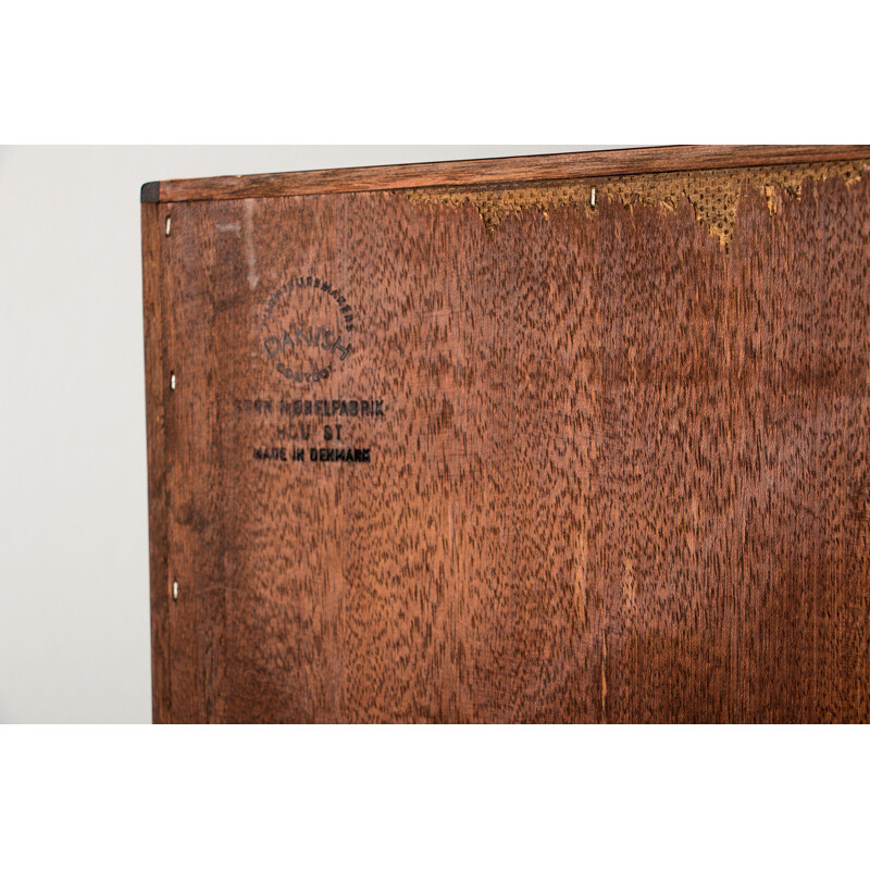 Mid century rosewood bookcase by Ejvind. A. Johansson for Ivan Gern Mobelfabrik, Denmark 1960