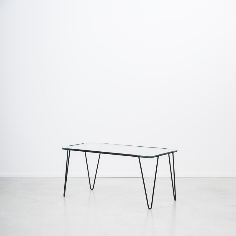 Spurs coffee table in glass, Arnold BUENO DE MESQUITA - 1950s