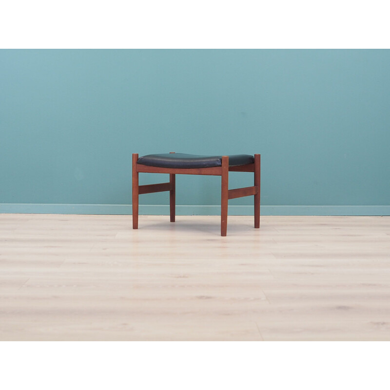 Teak vintage stool, Denmark 1960s