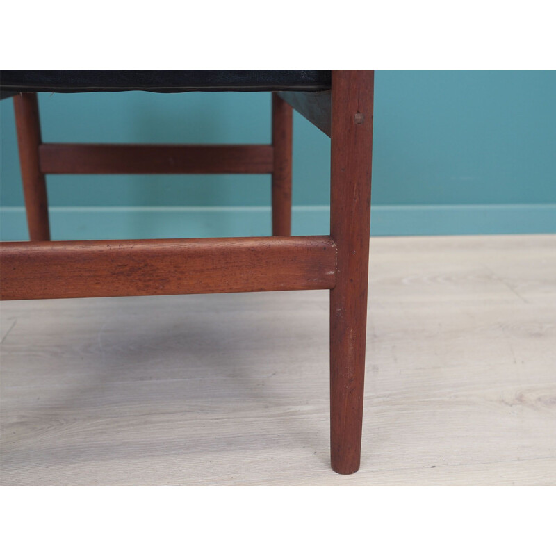 Teak vintage stool, Denmark 1960s