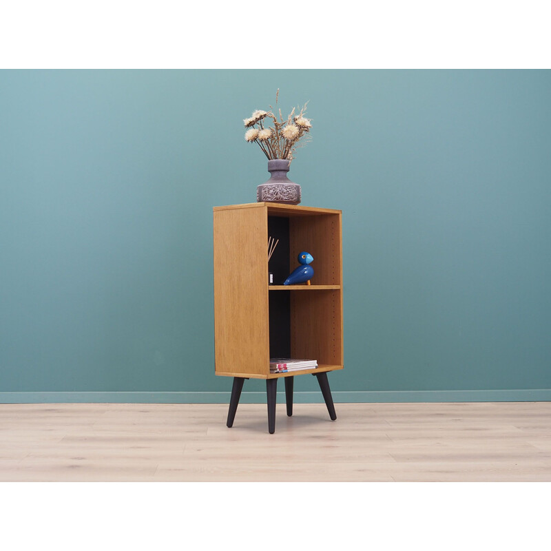 Vintage dark ash bookcase by System B8, Denmark 1970