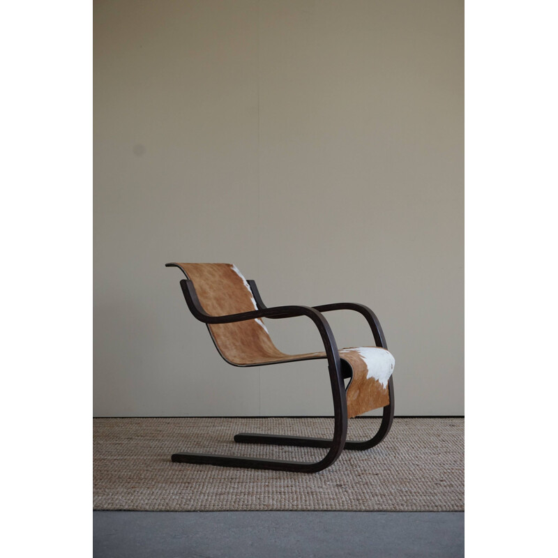 Vintage cantilever model 31 armchair by Alvar Aalto, Finland 1930s