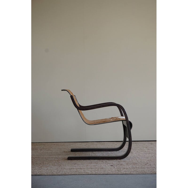 Fauteuil cantilever vintage modèle 31 par Alvar Aalto, Finlande 1930