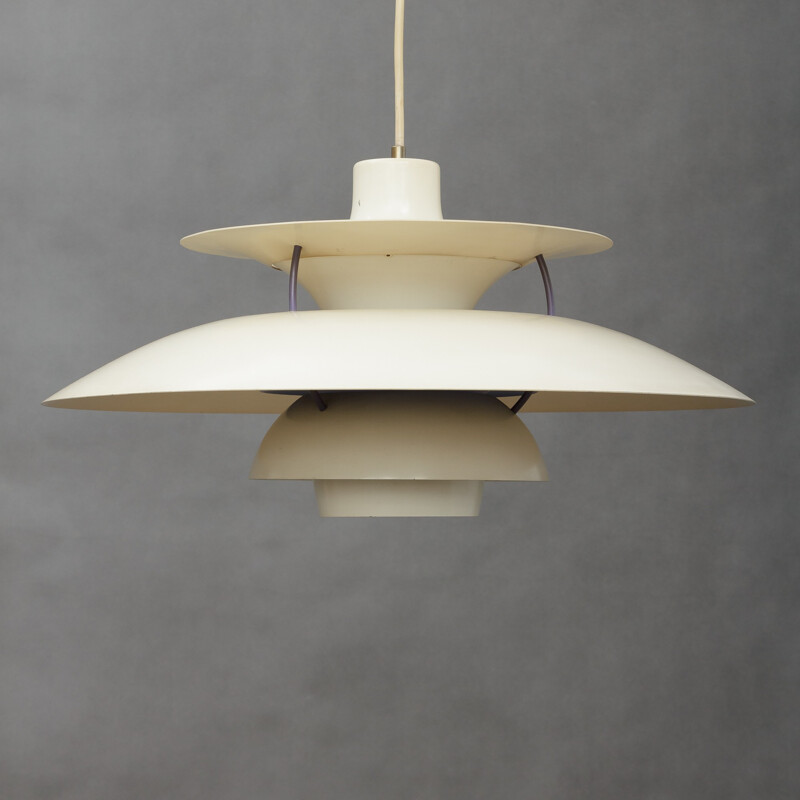 Suspension vintage en aluminium, Poul HENNINGSEN - 1950