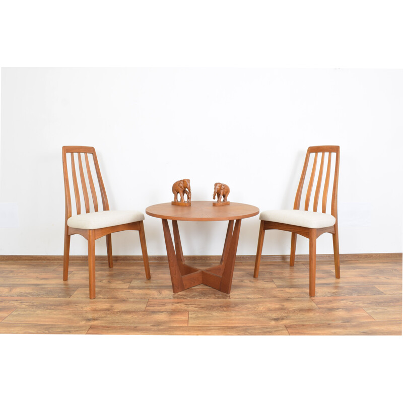 Set van 4 vintage teakhouten stoelen door Benny Linden, Thailand 1970