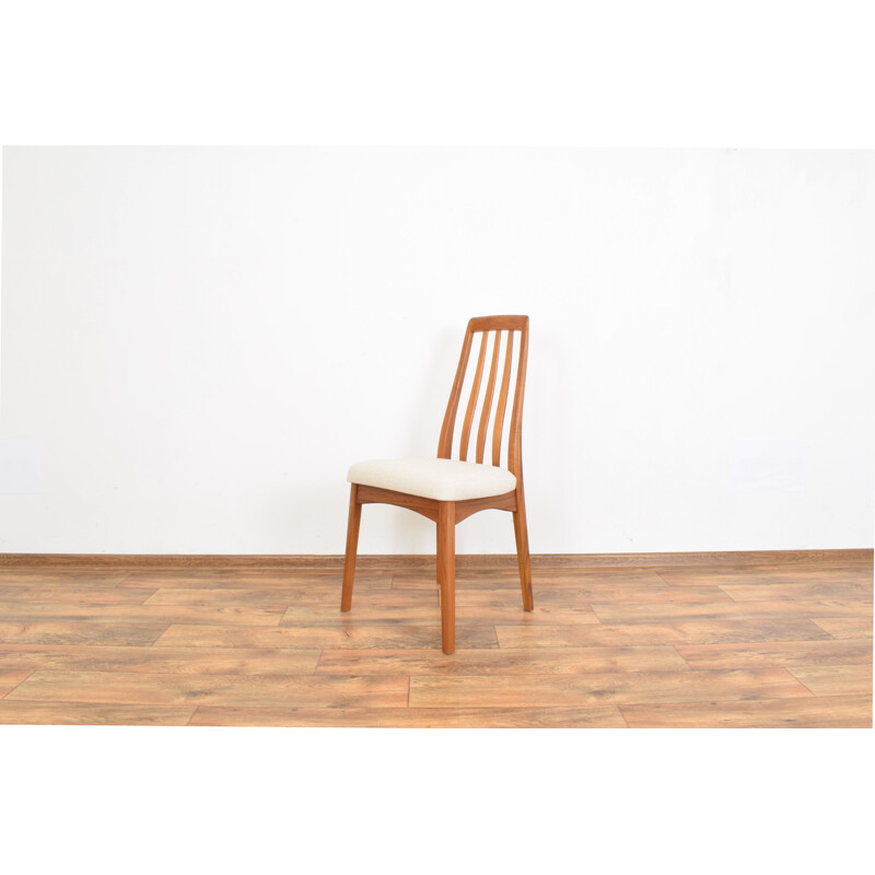 Ensemble de 4 chaises vintage en teck par Benny Linden, Thaïlande 1970